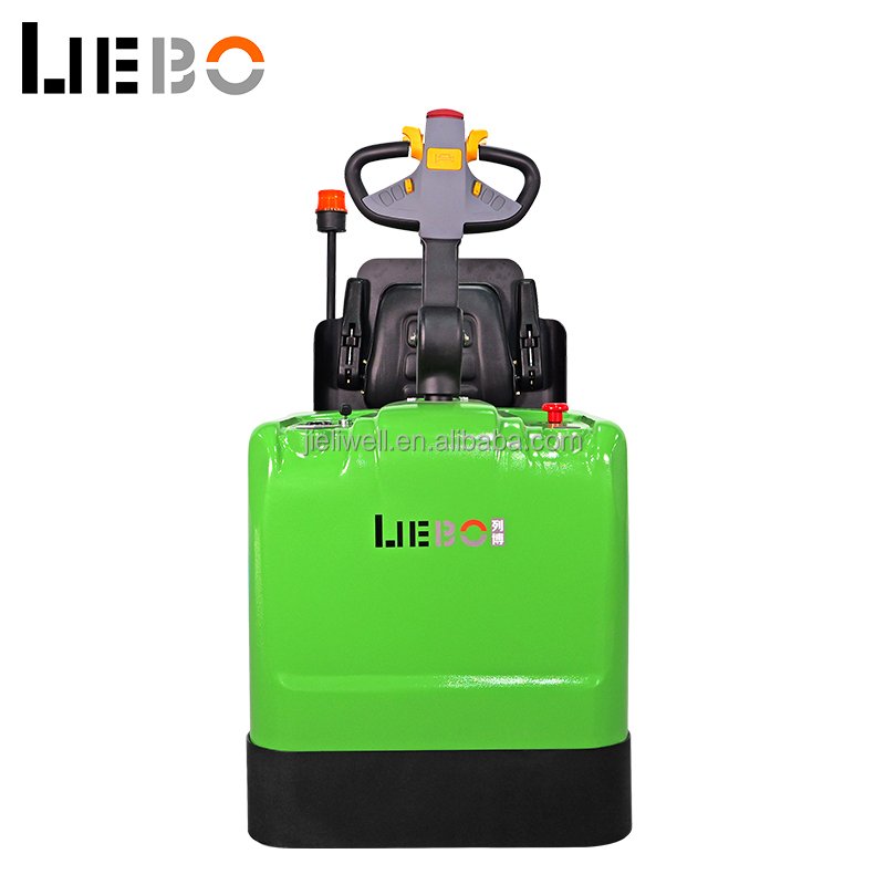 LIEBO Hot Sale Industrial Tow Tractor Drive-type Electric Three-wheel Tow Tractor 3000kg Electric Towing Tractor
