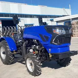 Tavol Agriculture Greenhouse Orchard Wheel Tractor With Anti-rolling Frame 4*4 50HP 4 WD Mini Tractor