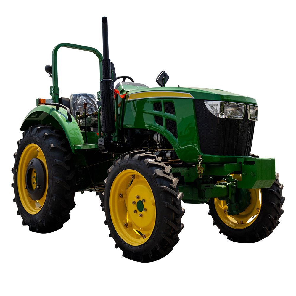 25-200hp Compact 4WD Mini Farm Tractor 4x4 Agriculture Wheel Traktor for Farming