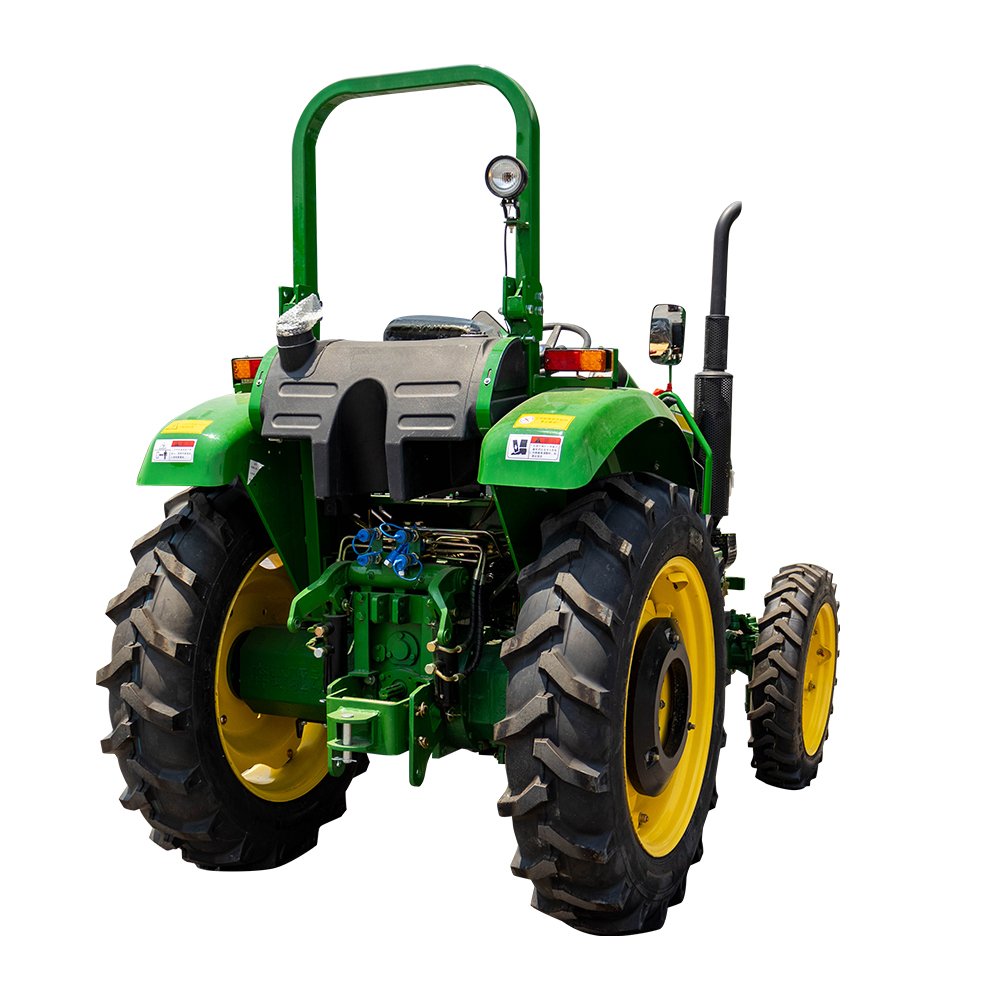 25-200hp Compact 4WD Mini Farm Tractor 4x4 Agriculture Wheel Traktor for Farming