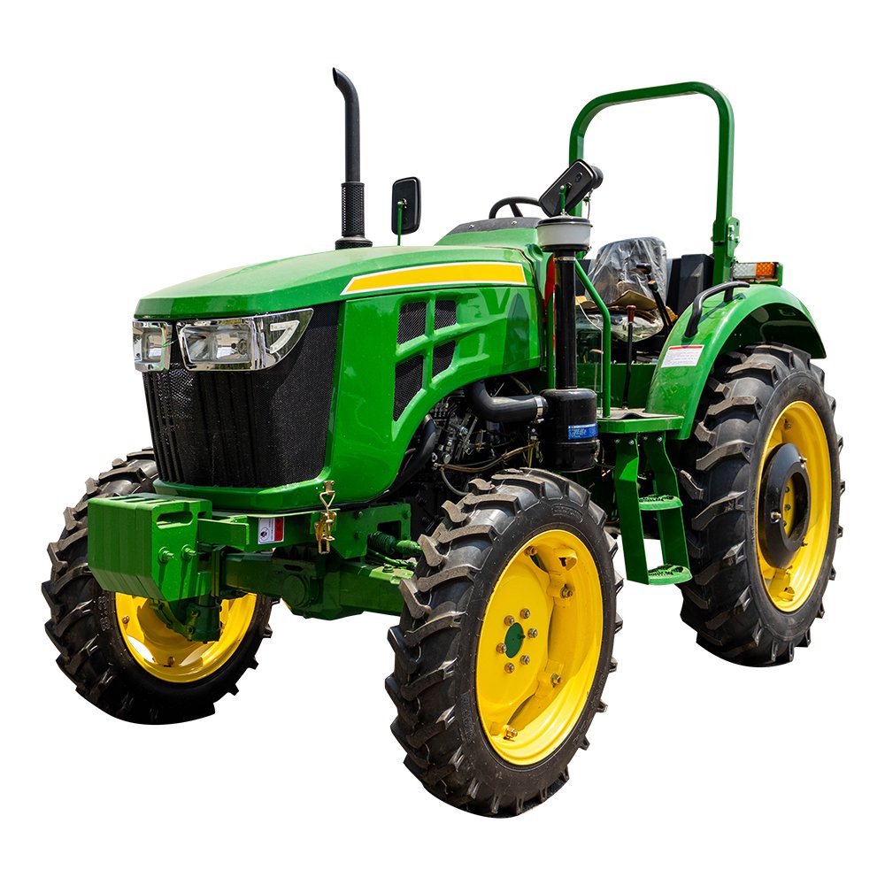 25-200hp Compact 4WD Mini Farm Tractor 4x4 Agriculture Wheel Traktor for Farming