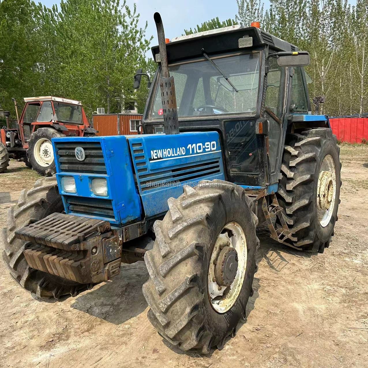 Second Hand Fairly Used Tractors FIAT 110-90 110HP 180-90 180HP Made in Italy 4WD Ford Farm Tractor Machines