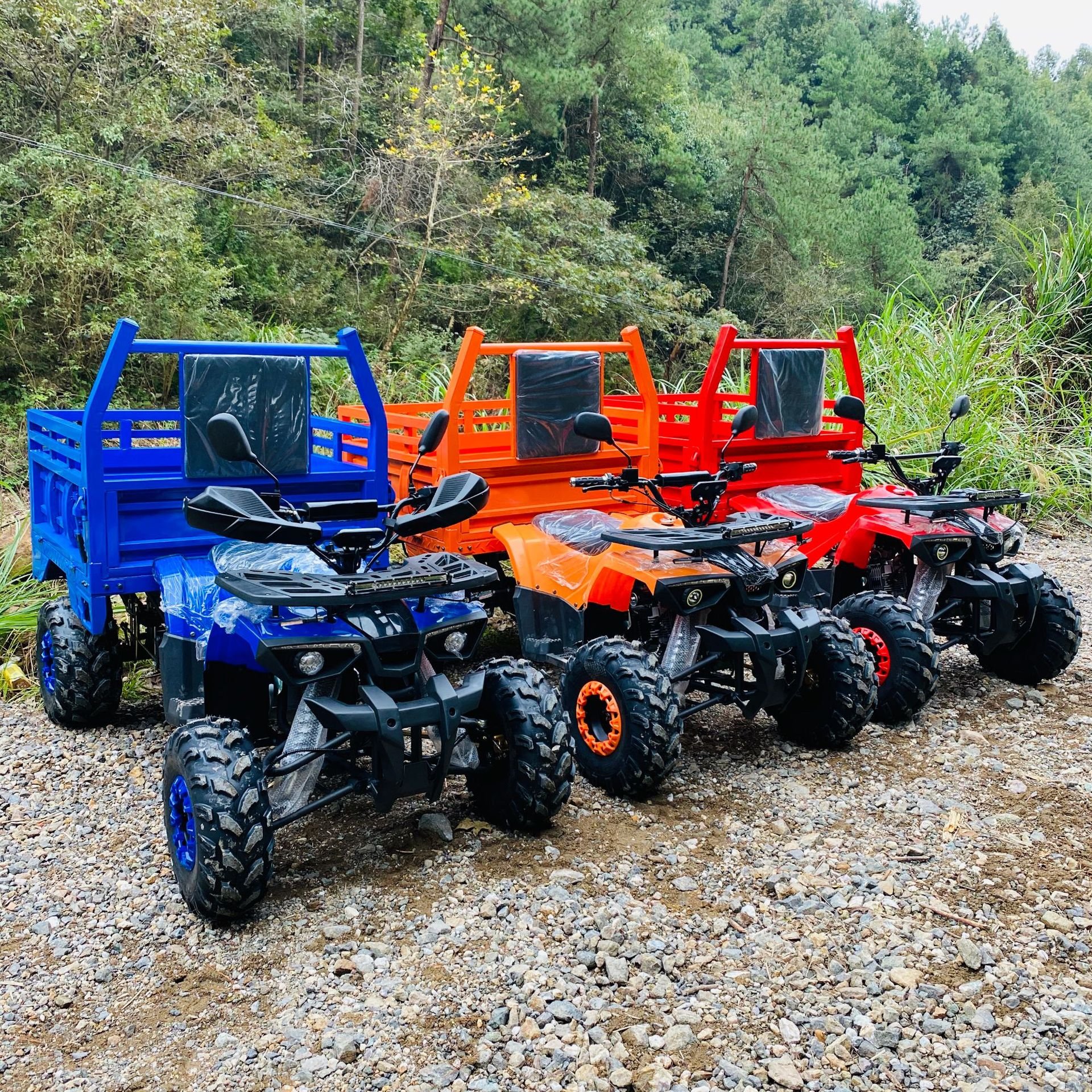Adult Atv 4 Wheel Quad Bike 125cc 250cc Farm Quad 4x4 Wheel Agricultural Vehicle Tractor