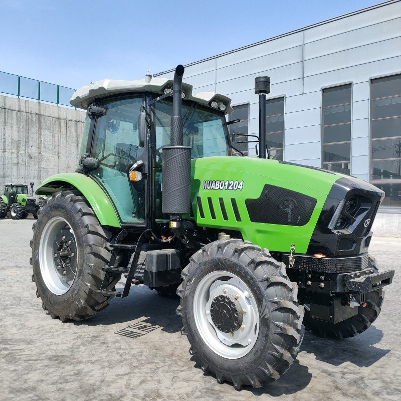 China Cheap 50hp 60hp 70hp 80hp 90hp 100hp 120hp 160hp 180hp 4wd Front End Loader Farm Agricultural Tractor with Front