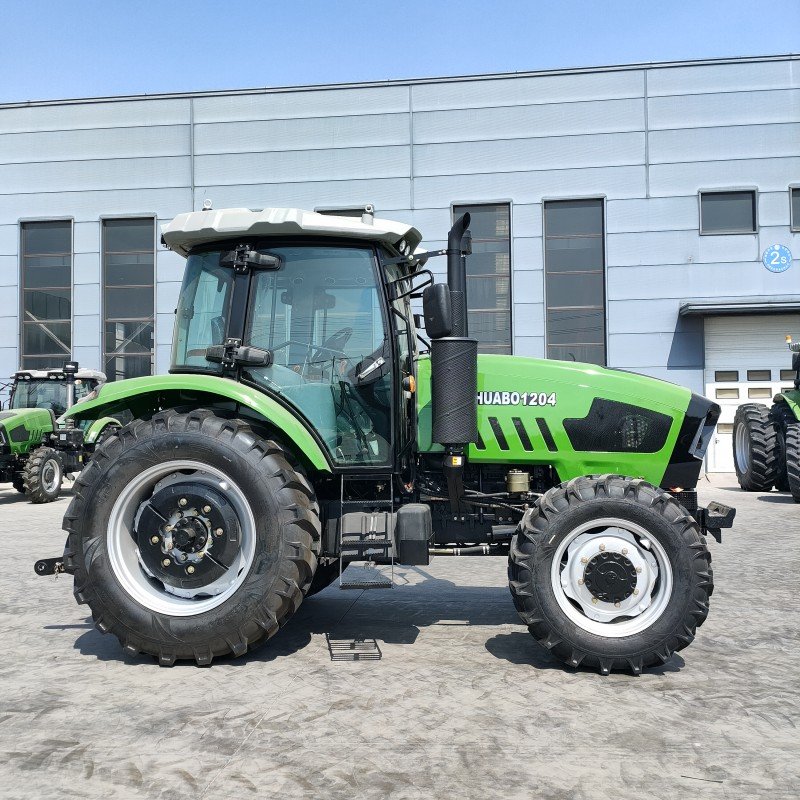 China Cheap 50hp 60hp 70hp 80hp 90hp 100hp 120hp 160hp 180hp 4wd Front End Loader Farm Agricultural Tractor with Front