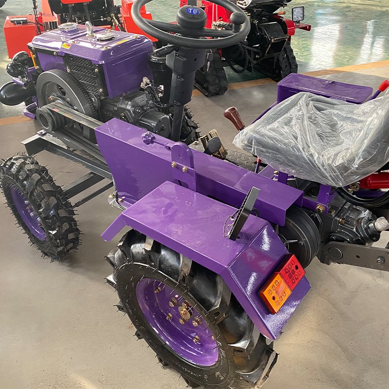 China 15hp Lawn Mower 4x4 Small Tractor With Front End Loader Backhoe Tractors Trucks Agriculture Mini Farm Tractor