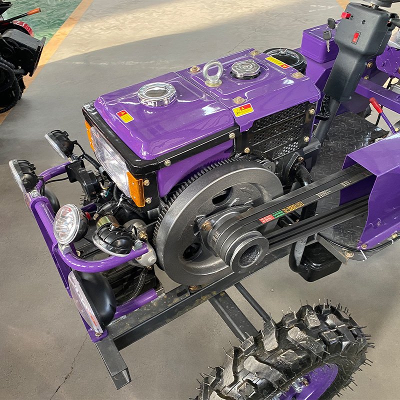 China 15hp Lawn Mower 4x4 Small Tractor With Front End Loader Backhoe Tractors Trucks Agriculture Mini Farm Tractor