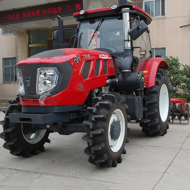 China Hot Selling Farm 180HP 4 Wheel Drive Farming Tractor QLN-1804 Farm Tractor 4X4 Agricultural With Plough in Kazakhstan