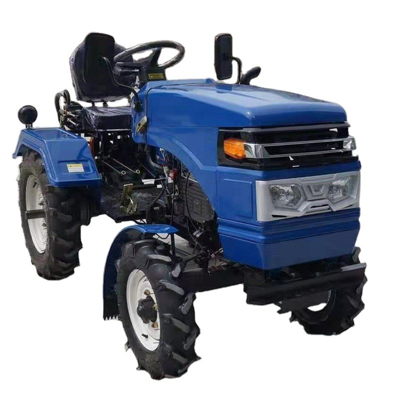 12hp 15hp 18hp Mini Tractor Power Tiller Four Wheel Tractor with Cultivator