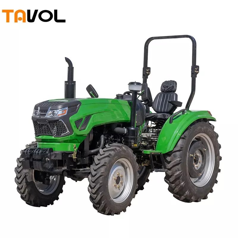 4wd 8+8 Shift Agricultural Machine Sunshade Model 60hp Small Farm Tractor for Sale