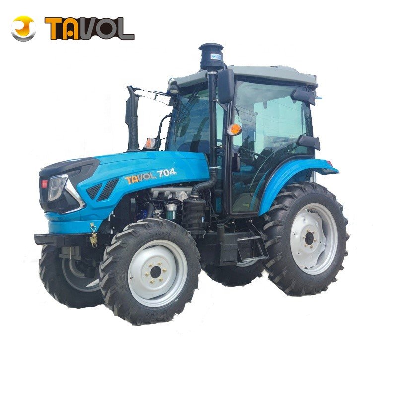 4wd 8+8 Shift Agricultural Machine Sunshade Model 60hp Small Farm Tractor for Sale