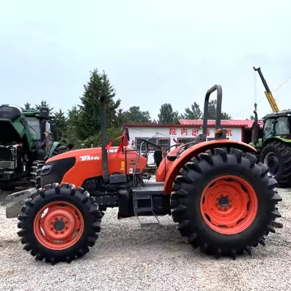 Kubota Diesel Engine Mini Farm Tractors Massey Ferguson & John Deere 30hp-120hp Used Agriculture Farm Machinery
