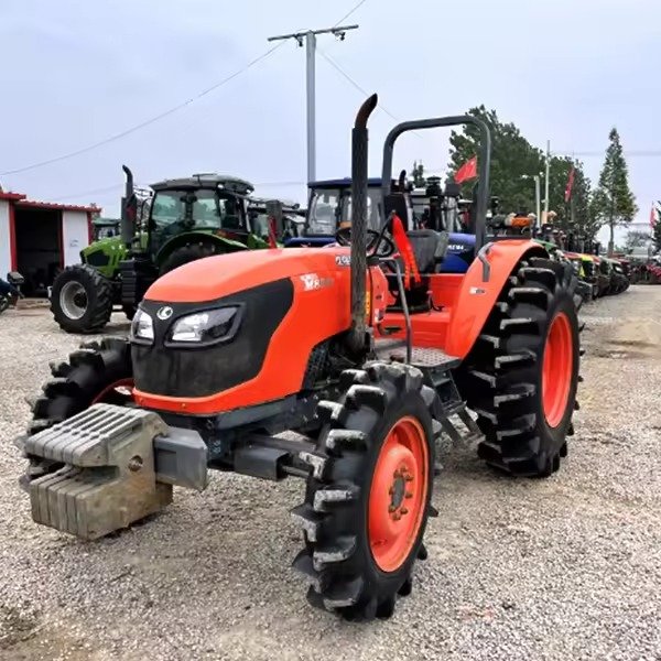 Kubota Diesel Engine Mini Farm Tractors Massey Ferguson & John Deere 30hp-120hp Used Agriculture Farm Machinery