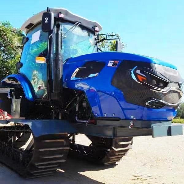 Hot Sale Multi-purpose Farm Mini Crawler Tractor /agricultural Crawler Tractors 110hp Blue YUCHAI Engine Machine Farms