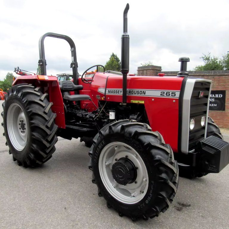 Massey Ferguson MF 265 4WD Tractor Mini Diesel Wheel Tractor for Farm & Agriculture Kubota Engine New Condition