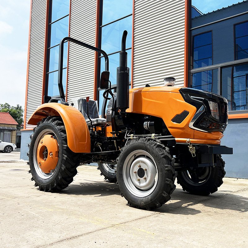Manufacturer Supply Farming Equipment 4WD 4 Wheel 40hp 45hp 50hp Compact Mini Multifunctional Farm Tractor Tractors