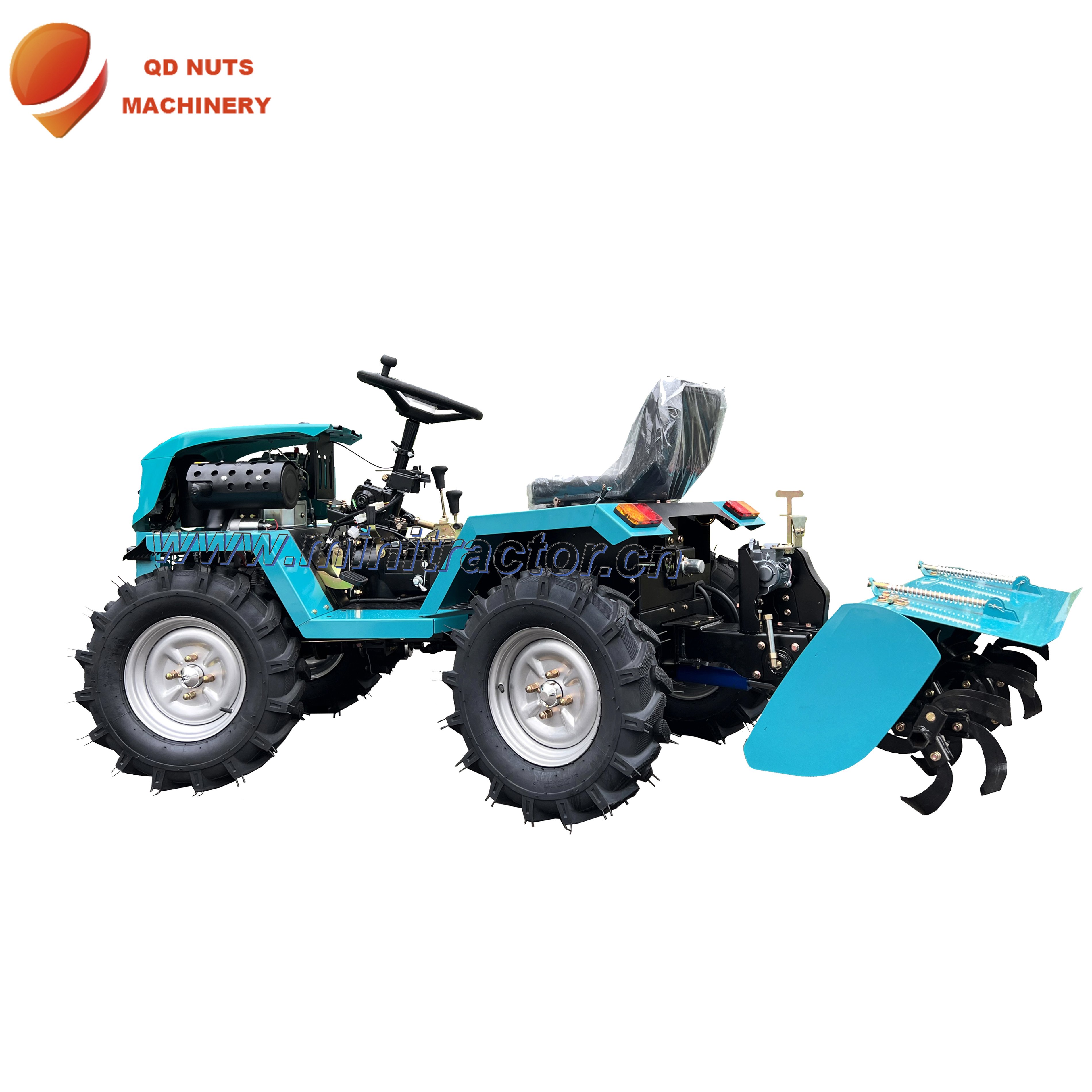 Multifunction Agricolas 4wd Farmer Tractores Compact Agriculture Tractor Small Farm Agriceltural 4x4 Mini Farming Tractors