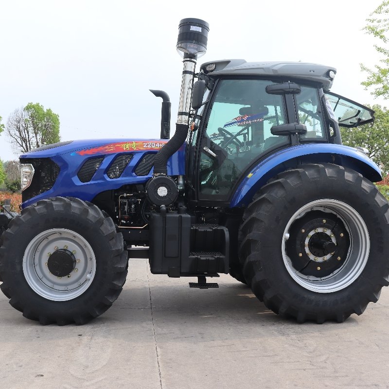 Multifunctional 220hp 4WD Compact Farm Tractor Mini/Large 4x4 Agricultural Equipment Tractors