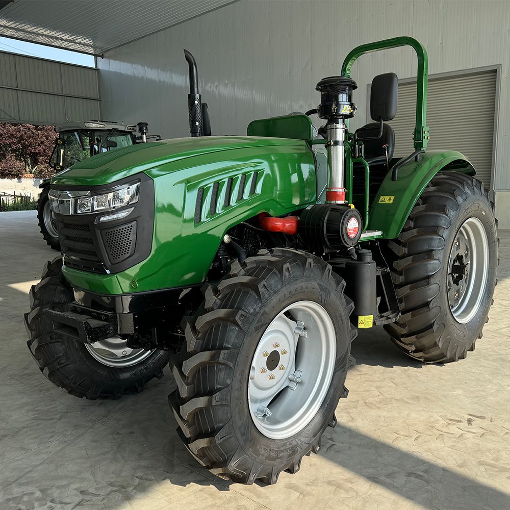 QILU High Productive Machinery 80HP Massey Ferguson Farm Tractor 4X4 Wheel Agricultural Tractor Available