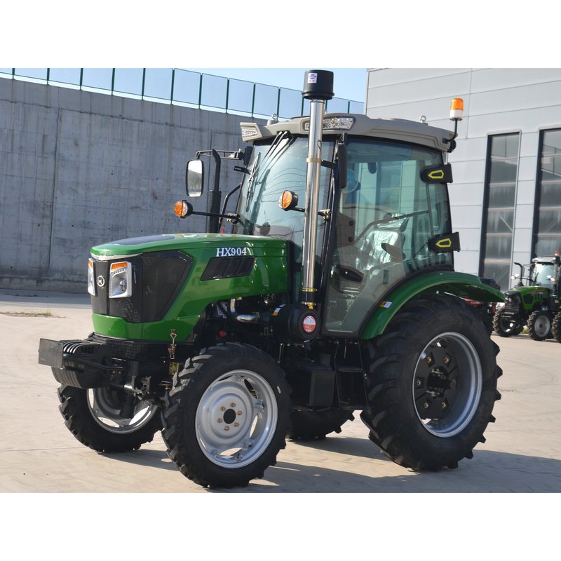Four Wheel Drive Paddy Field Rotary Tiller, Huaxia 704 Tractor, 90 Horsepower Four Wheel Tiller