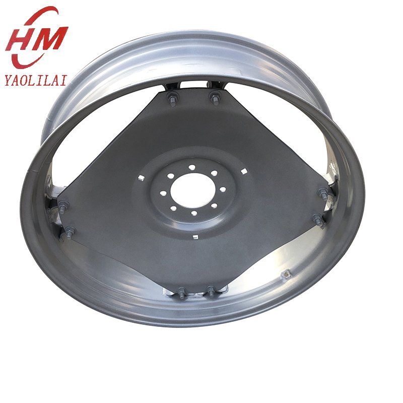 W10x38 Agriculture Equipment Kubota Front Rear Farm Tractor Wheels and Hub Tires With Rims Lug for Adjustment for 11.2-38
