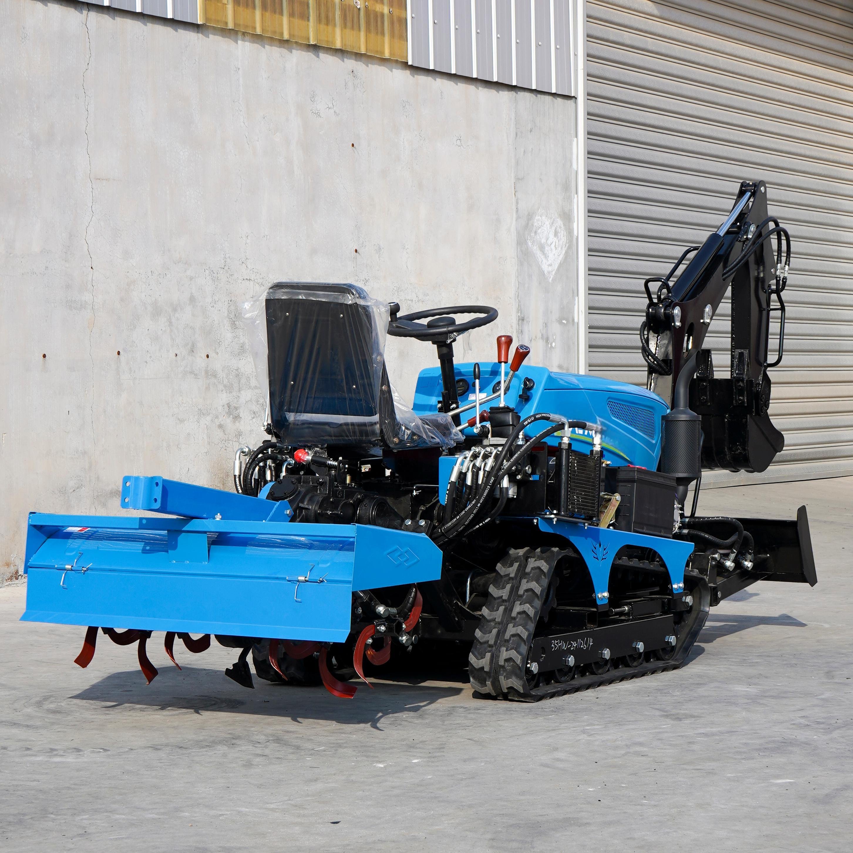 Free Shipping High Quality Mini Crawler Tractor Lawn Tractor Orchard Tractor for Sale 25HP 35HP 50HP 60HP