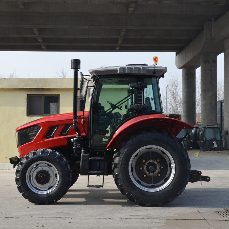 HB1104 4x4 AC Cabin Traktor for Agriculture 4wd Farm Tractors for Sale diesel Engine Trator