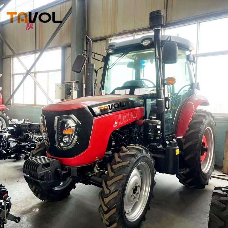 Medium Big Large Agriculture Farming Tractor with CE High Quality 70hp 90hp 100hp 110hp