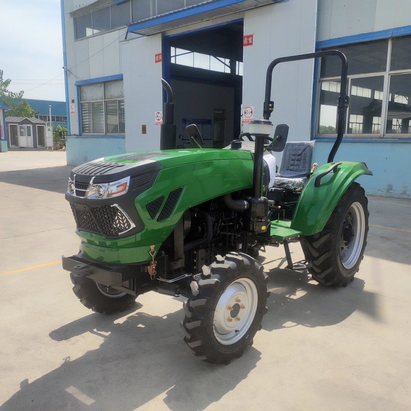 Taian Tractor Supplier Small Wheel Tractor 50hp 60hp 4x4 Sunshade Tractor for Farmer