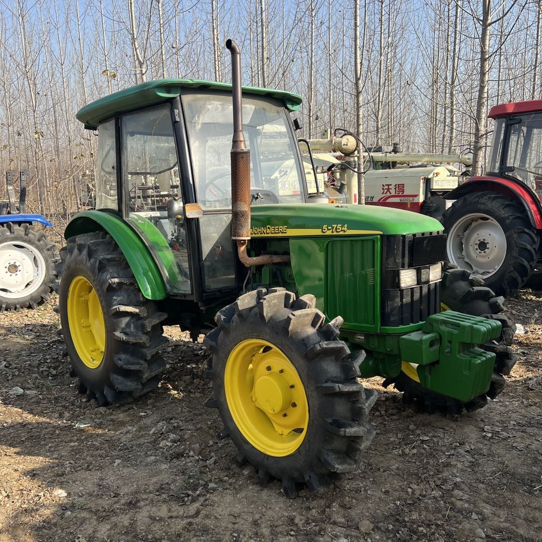 4wd 4x4 75hp Mini Farm Tractors Used Johnn Deere Agriculture Farm Machinery Cheap Farm Tractor for Sale