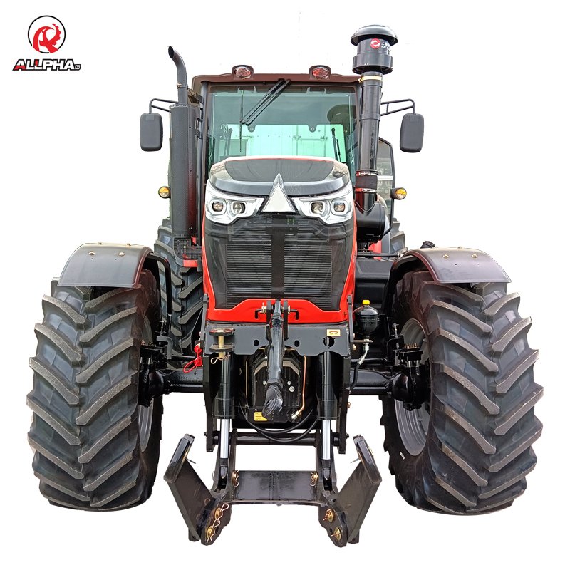 220hp 240hp Farm Tractor 4x4 Agricultural with Front Loader Made in China