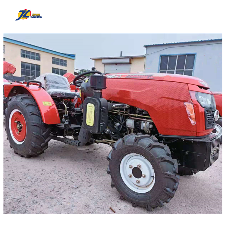 CHINA JIULIN High Quality 60HP 70HP 80HP Garden Tractors With Plough Lawn Mower Agriculture Tractor