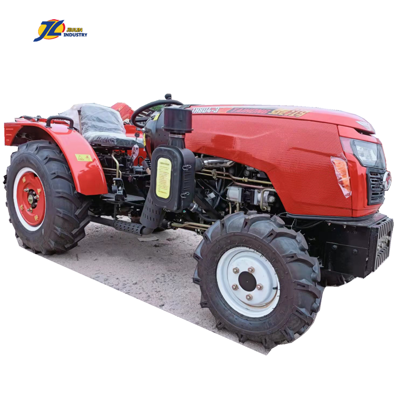 CHINA JIULIN High Quality 60HP 70HP 80HP Garden Tractors With Plough Lawn Mower Agriculture Tractor