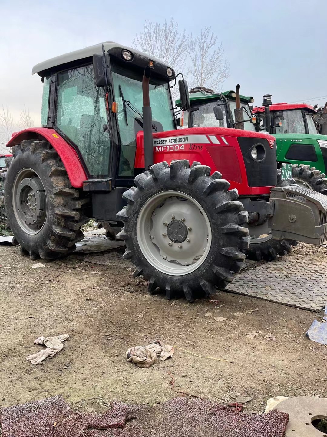 USED TRACTOR 100HP 4WD MASSEY FERGUSON 1004