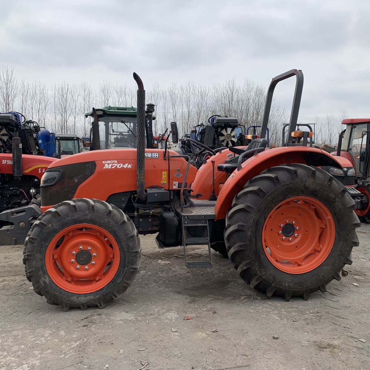 Used Kubota John Deere Massey Ferguson yanmar Lovol Df Farm Equipment Machinery Compact Garden Tractors 4wd for Agriculture Sale