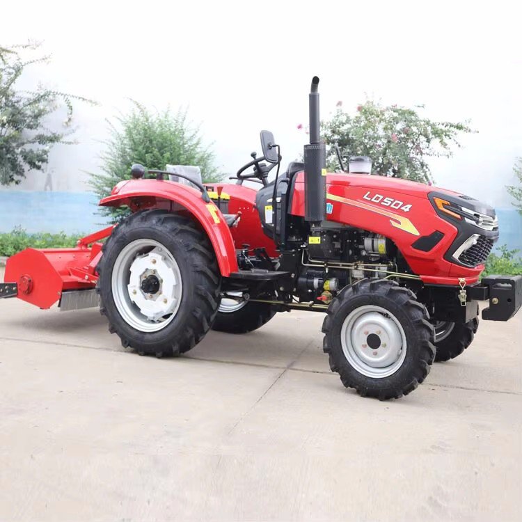 Diesel Power Tractors Mini 4x4 Farming Machine Agricultural 50 Hp Farm Tractor 4x4