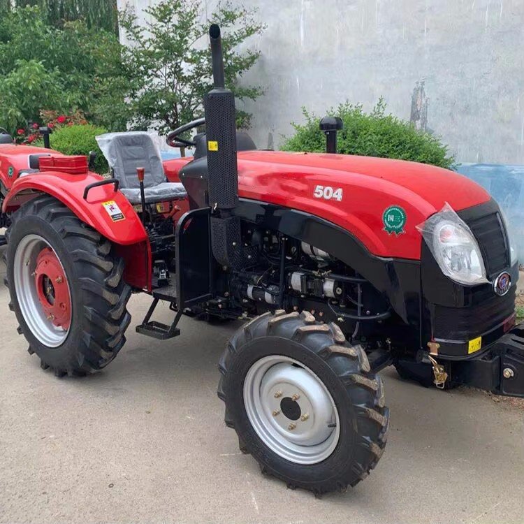 Diesel Power Tractors Mini 4x4 Farming Machine Agricultural 50 Hp Farm Tractor 4x4