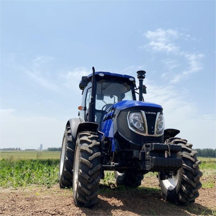 Tractores Agricolas 4x4 Tractor Agriculture Machinery Wheel Lovol Farm Tractor 90 hp