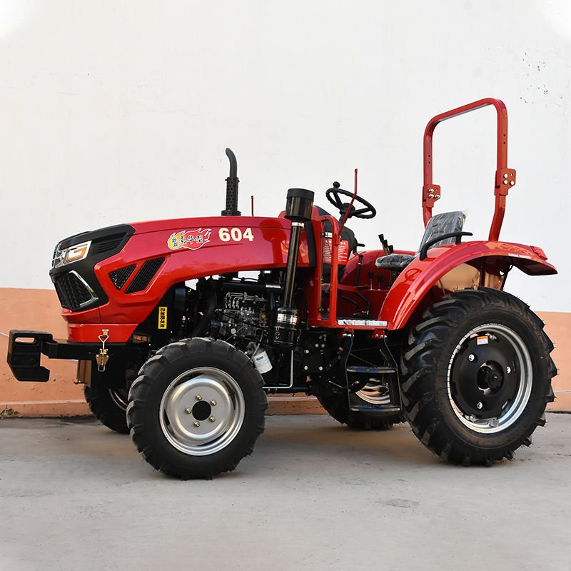 Diesel Power Tractors Mini 4x4 Farming Machine Agricultural 50 Hp Farm Tractor 4x4