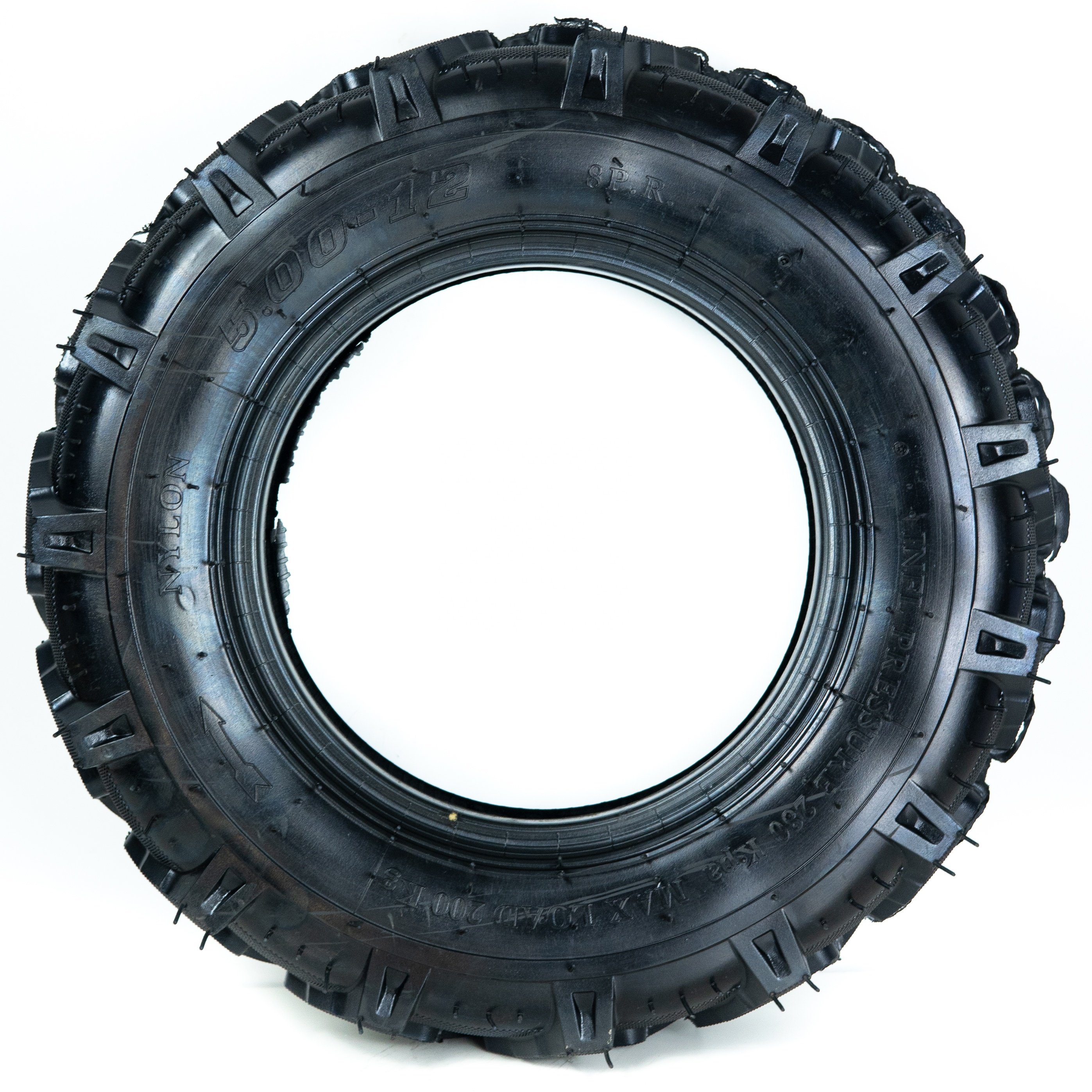 High Quality Warranty 5.00-12 Herringbone Pattern Mini Tractor Tiller Wheel