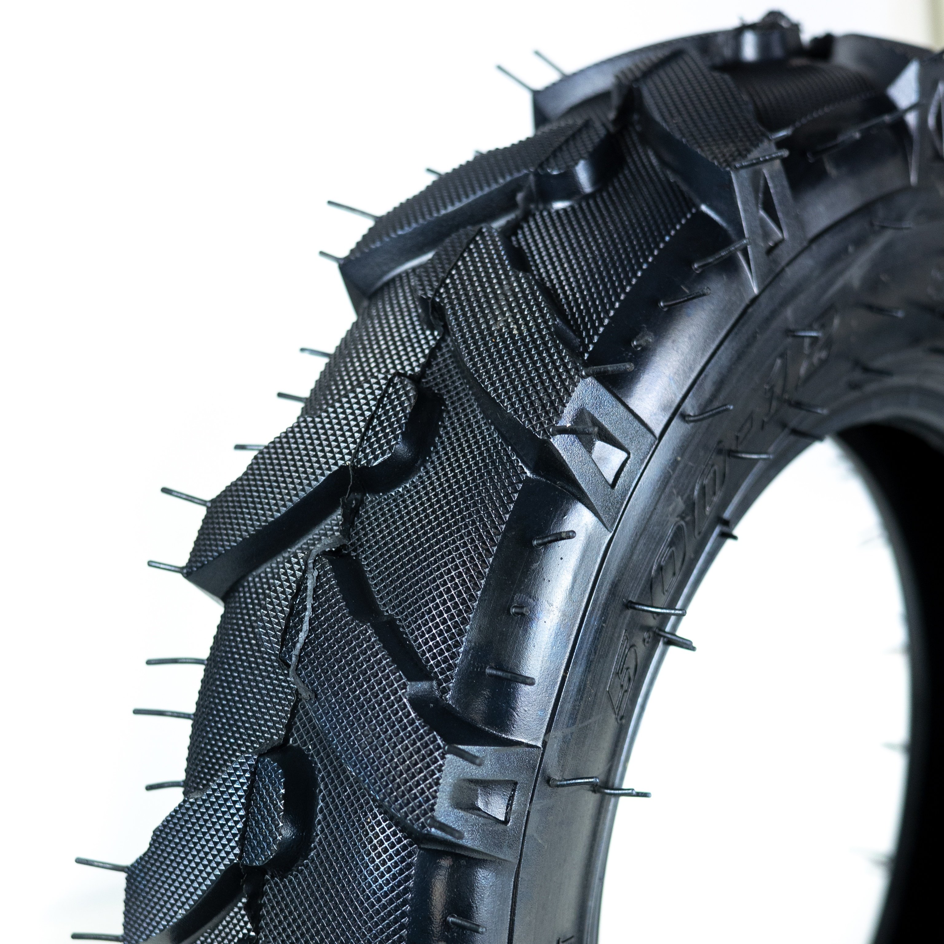 High Quality Warranty 5.00-12 Herringbone Pattern Mini Tractor Tiller Wheel