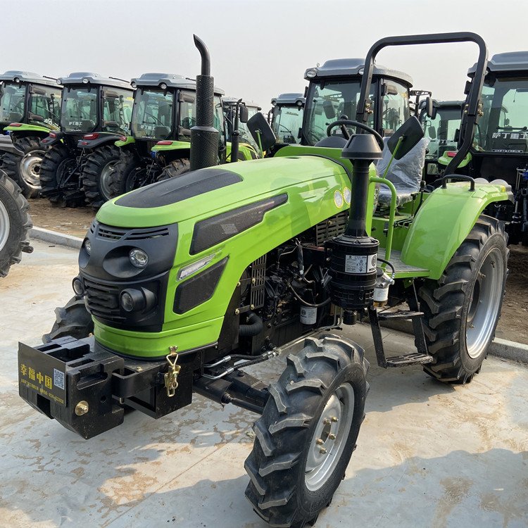 4wd Tractor 70 80 90 100 hp diesel Engine Farm Agriculture Tractor for Hard Soil Made in China
