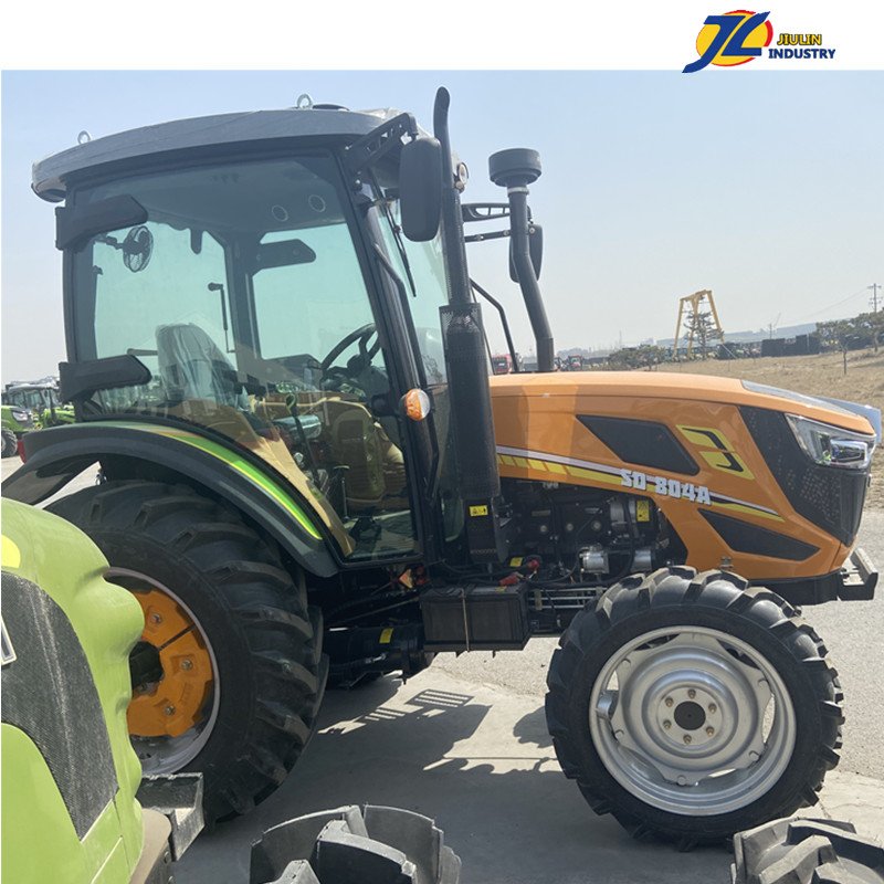 4wd Tractor 70 80 90 100 hp diesel Engine Farm Agriculture Tractor for Hard Soil Made in China