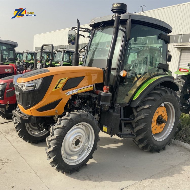 4wd Tractor 70 80 90 100 hp diesel Engine Farm Agriculture Tractor for Hard Soil Made in China