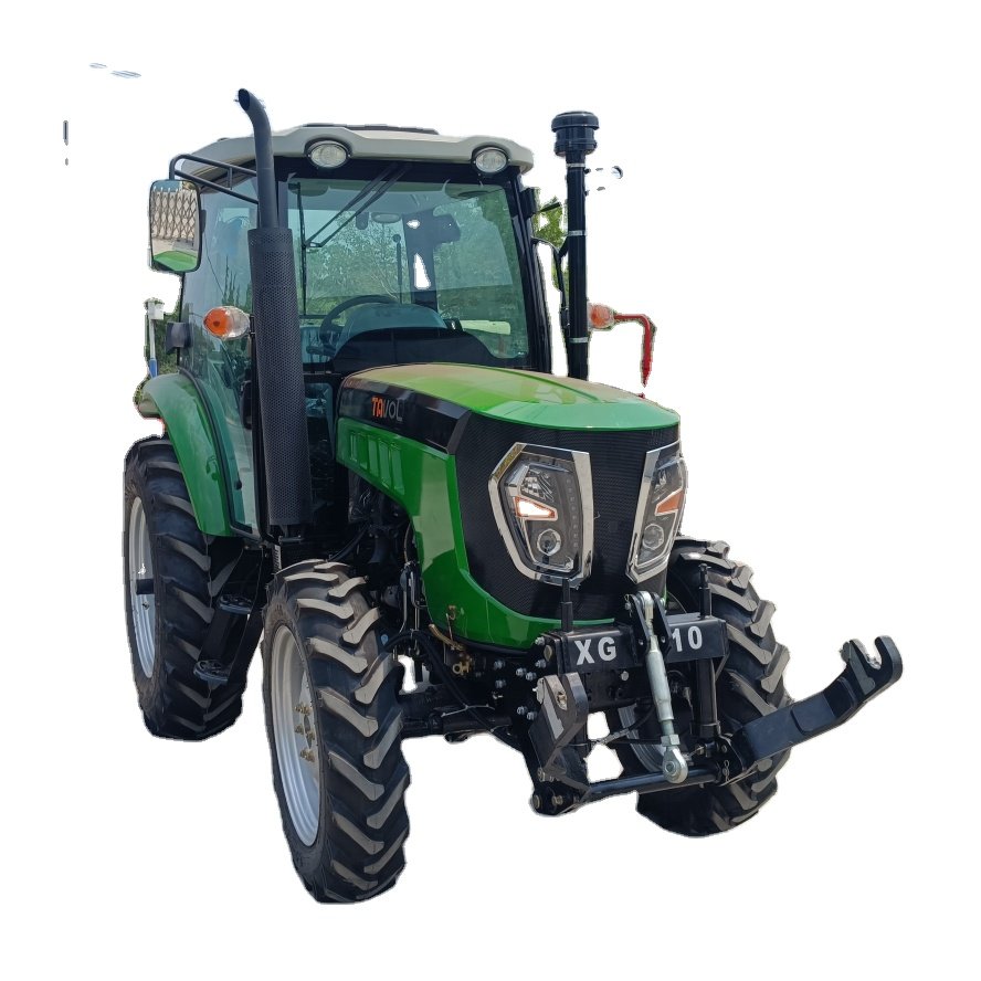 Chinese 4WD 90hp Wheel Farm Tractors with Tractores Agricolas Ploughingtartor Traktor 4WD Tractor Price for Sale