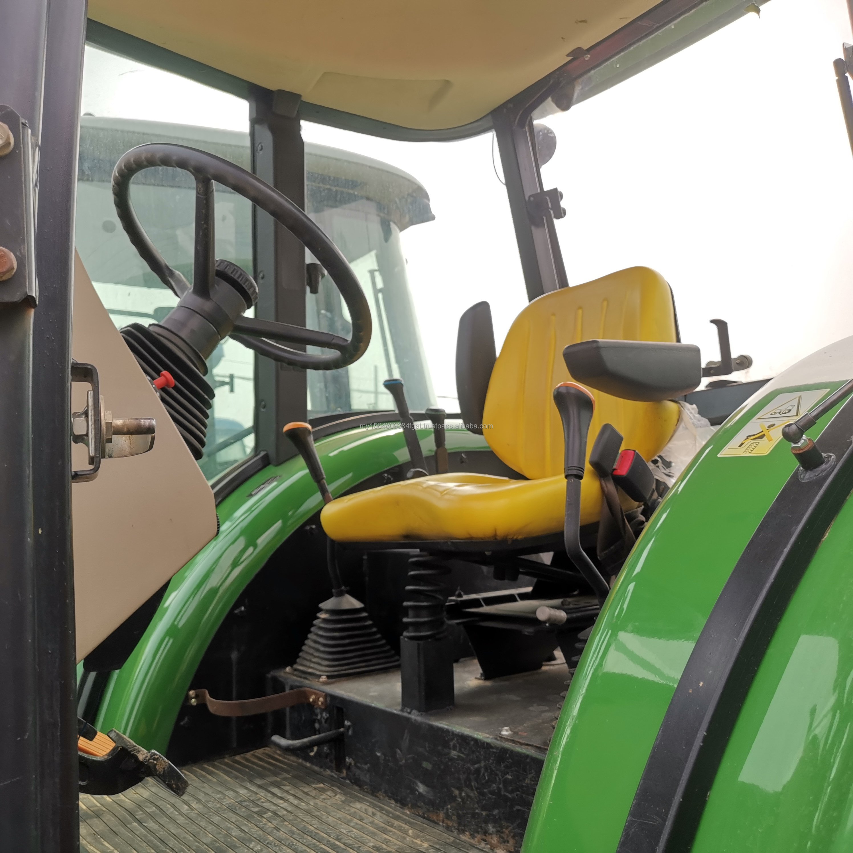 John Deere 4WD 95HP Used Tractor With High Quality Perkins Engine 100HP Rated Power for Farming Core Components Included