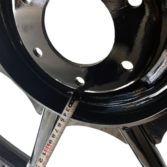 Solid Rubber and Steel Tires for Agricultural Machinery for Tractors and Cultivators Wheel Rim Type for Farms New and Used