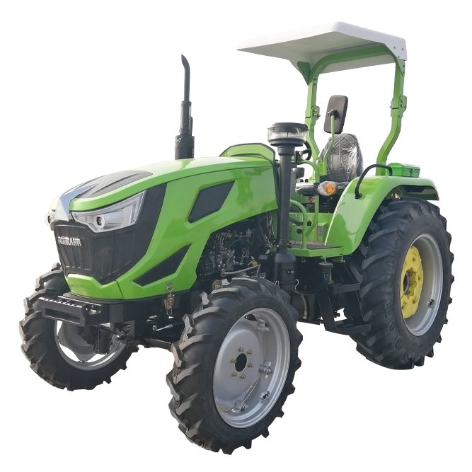 Td 90/100/110/120/130/140HP Creeper Gear/Shaft Farm/Agricultural Middle Big Tractor with Front Loader