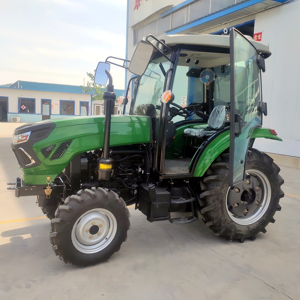 Agriculture Mini Compact 4wd diesel Tractor De Granja 4x4 50hp 8+8 Gears Hydraulic Output Stage 5 Farm 50hp Tractor