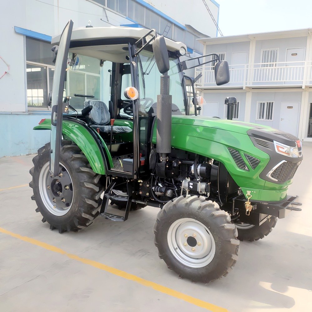 Agriculture Mini Compact 4wd diesel Tractor De Granja 4x4 50hp 8+8 Gears Hydraulic Output Stage 5 Farm 50hp Tractor